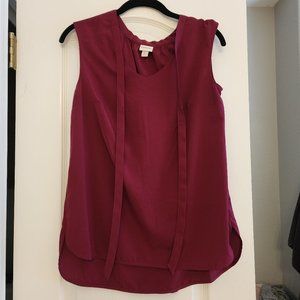Merona Maroon Blouse